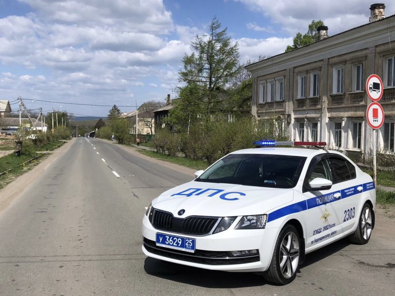 Инспекторы ДПС задержали подозреваемых в совершении разбойного нападения в Надеждинском районе